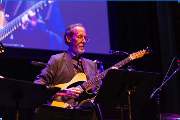 At Berklee Performance Center Oct. 10, 2018 with Joe Lovano, Ben Street, Joey Baron, Rick Peckham, Lage Lund, Tim Miller, et. al